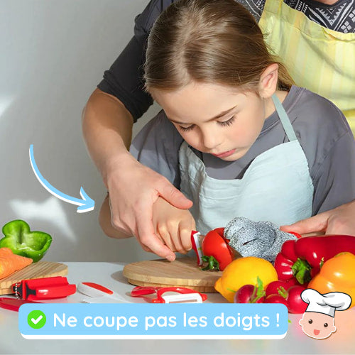 MonPetitChef™ - Set de cuisine pour enfants