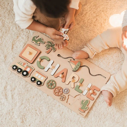 Puzzle Prénom Personnalisé en Bois
