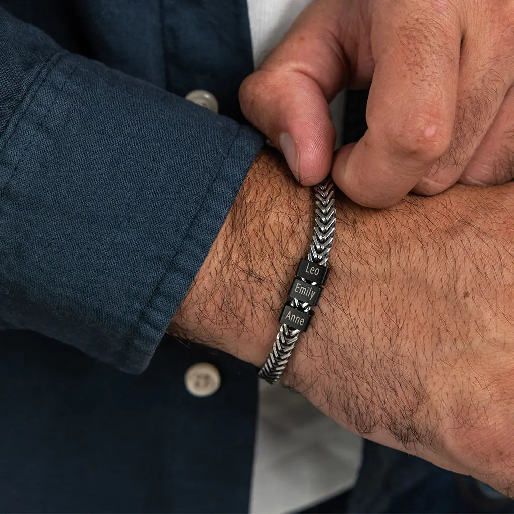 Bracelet de famille personnalisé