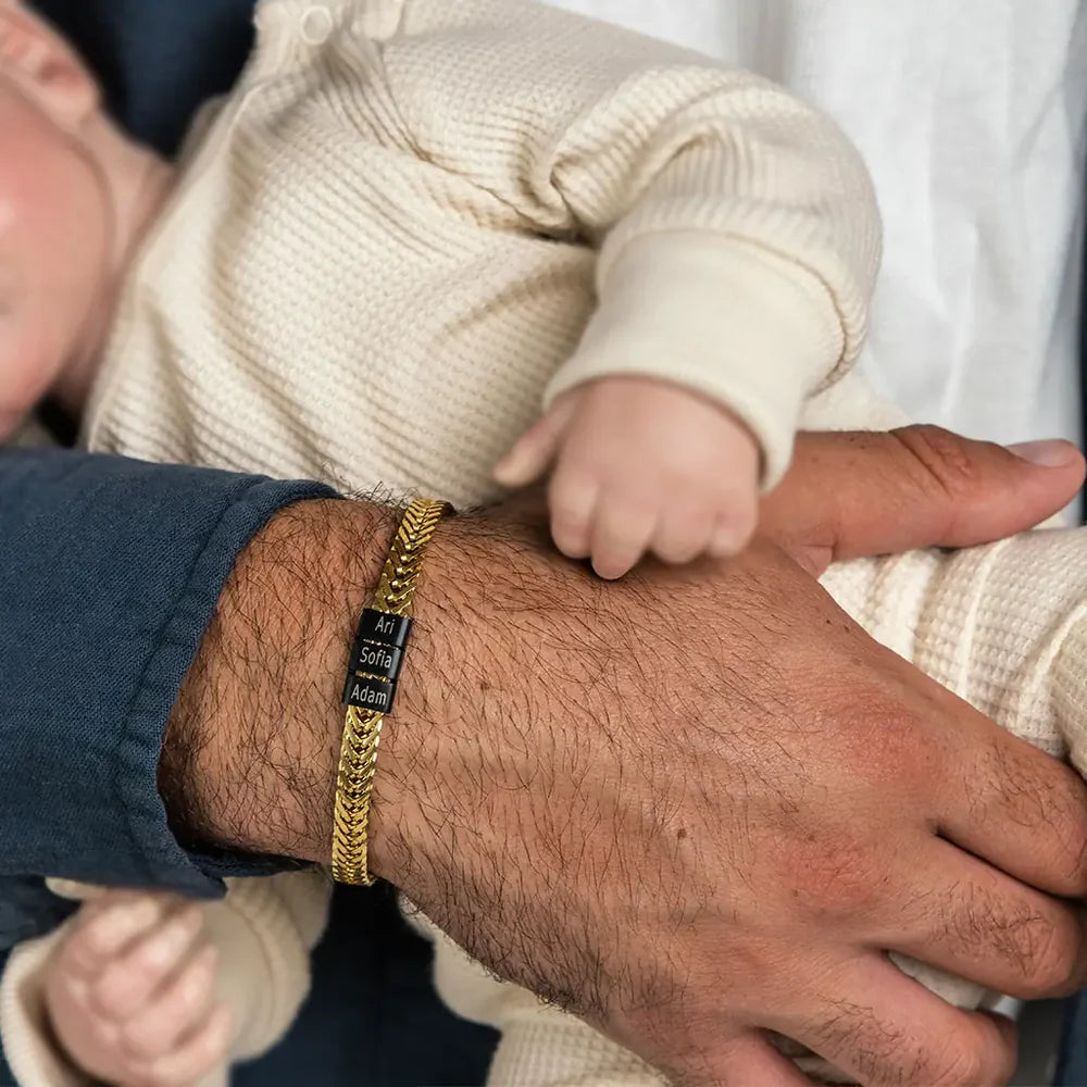 Bracelet de famille personnalisé