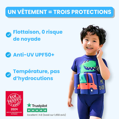 Maillot Flottant sécurisé