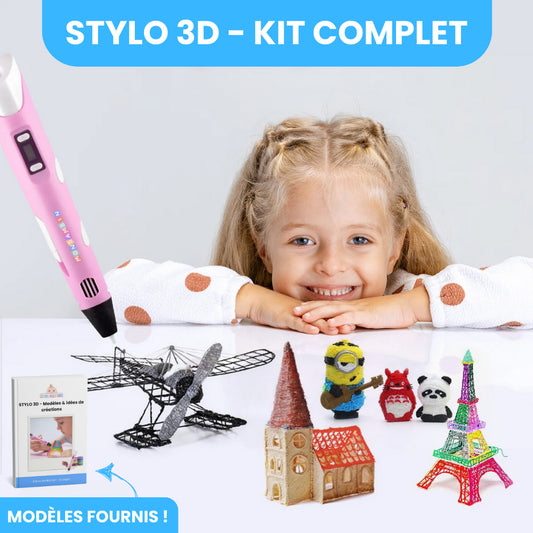 Stylo 3D - Donnez vie à leurs créations !