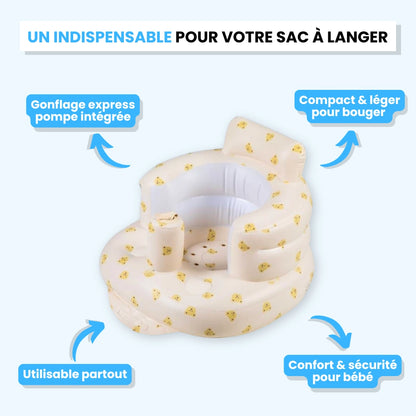 Fauteuil gonflable & transportable