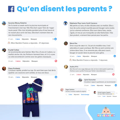 Maillot Flottant sécurisé