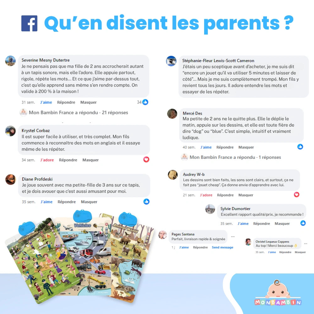 Tapis d'anglais interactif