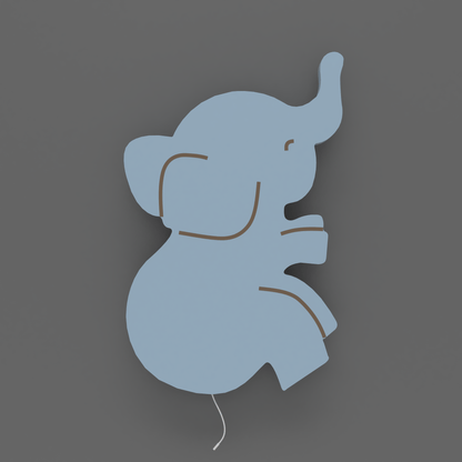 Lampe murale Elephanteau