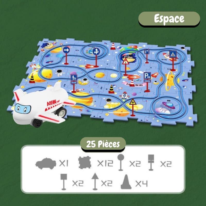 KiddyTrack™ - Circuit Puzzle